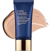 Estée Lauder Double Wear 24-Hour Maximum Cover Camouflage Foundation for Face and Body SPF 15 | Full Coverage | Tattoo Cover Up Makeup Waterproof, 1.0 Fl Oz