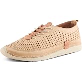 Spring Step Women's Breen Slip-On Sneakers - Premium Leather, Perforated Design, Arch Support