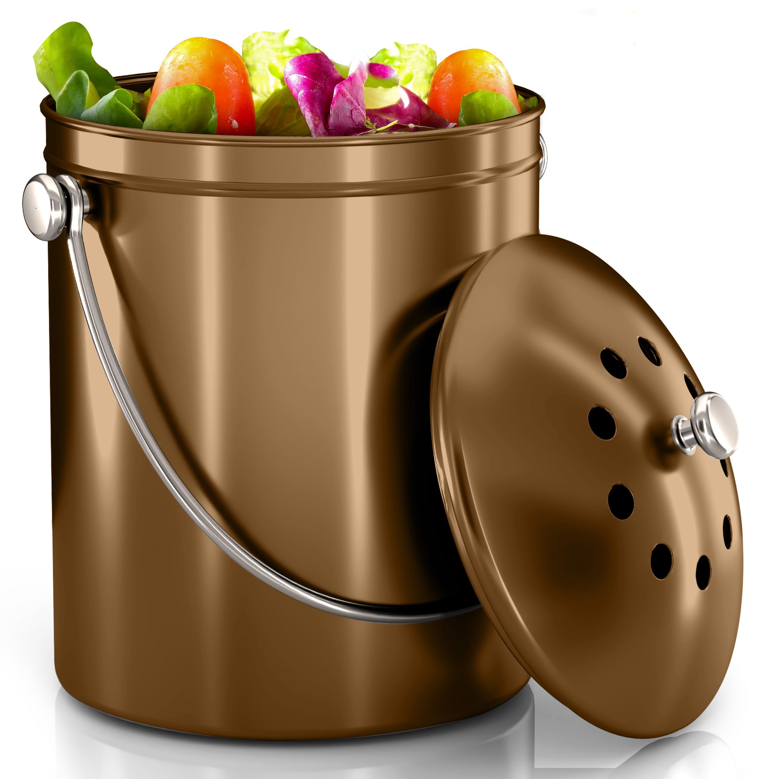 Utopia Kitchen Compost Bin for Kitchen