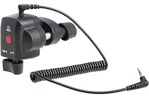 FOTGA Camcorder Camera Lanc Zoom Remote Control Video Record Controller for Sony 190P 150P 198P VX2000E 2100E 2200E FX1000E for Panasonic DVC33 DVC63 DVC15 180 180A 180B HVX200 HVX203 HMC153