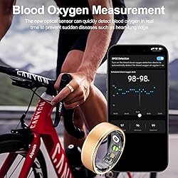 Temdan Smart Ring (2025 Upgraded),Wearable Fitness