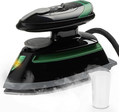 Duronic Travel Iron SI4 BG Portable Dual Voltage 420W Ceramic Plate