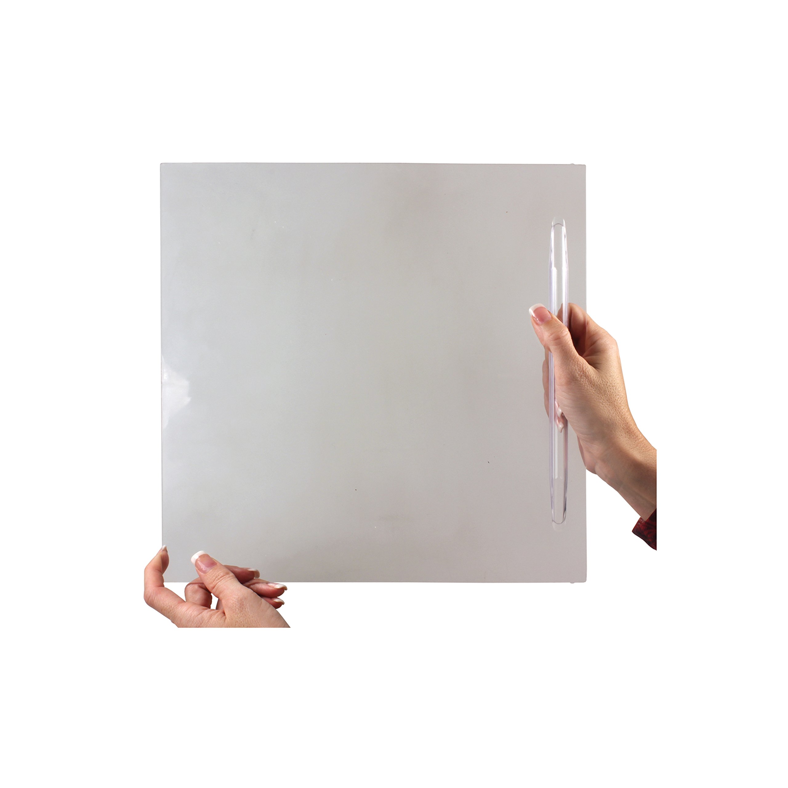 Photo 1 of JR Products 11195 Flat Screen Door Slider Clear, 12 Inch
