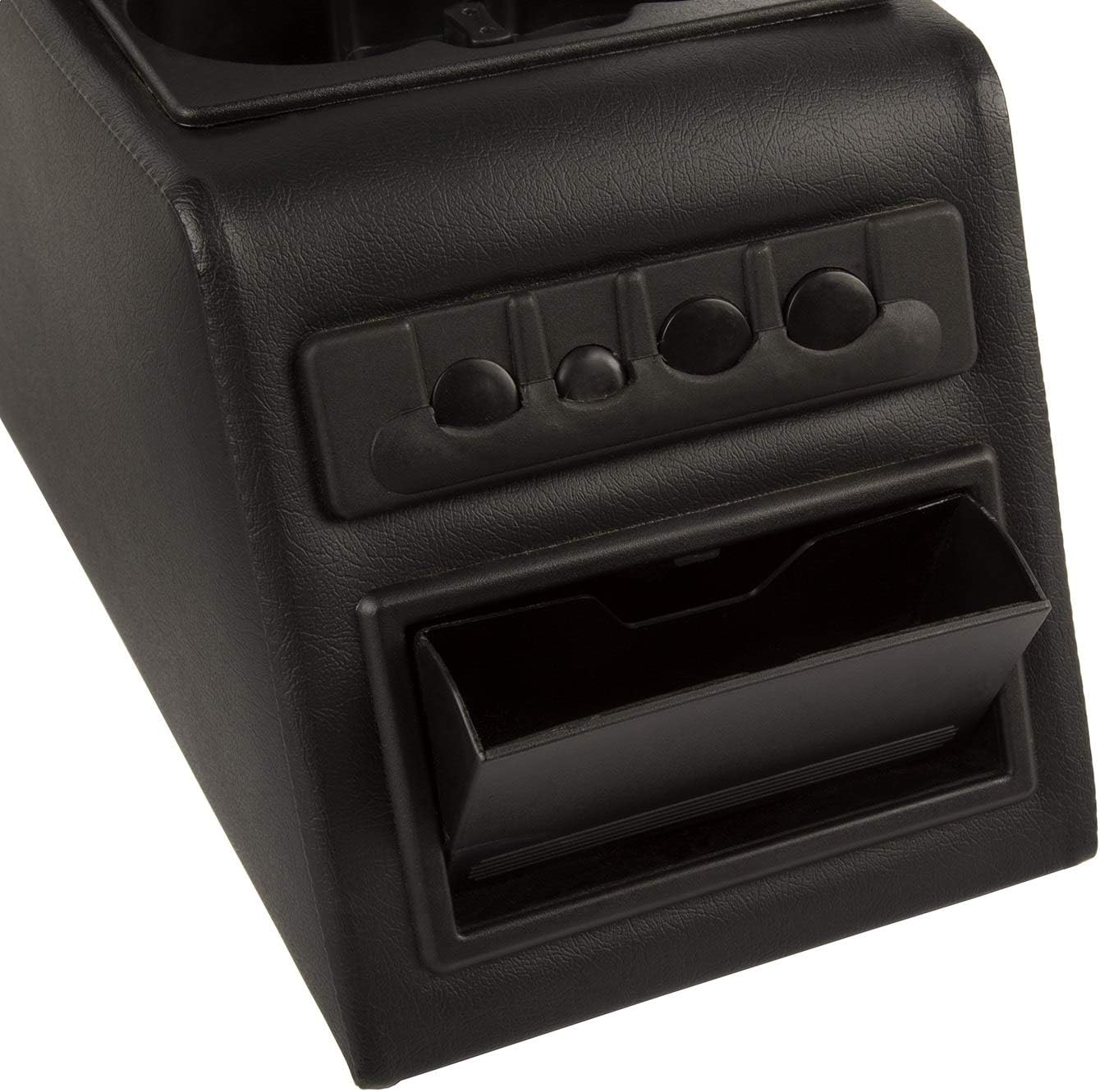 Rugged Ridge 13102.01 Ultimate Black Locking Center Console