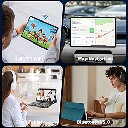 Suicoey 2025 Tablet, 10 inch Android 15 Tablet with