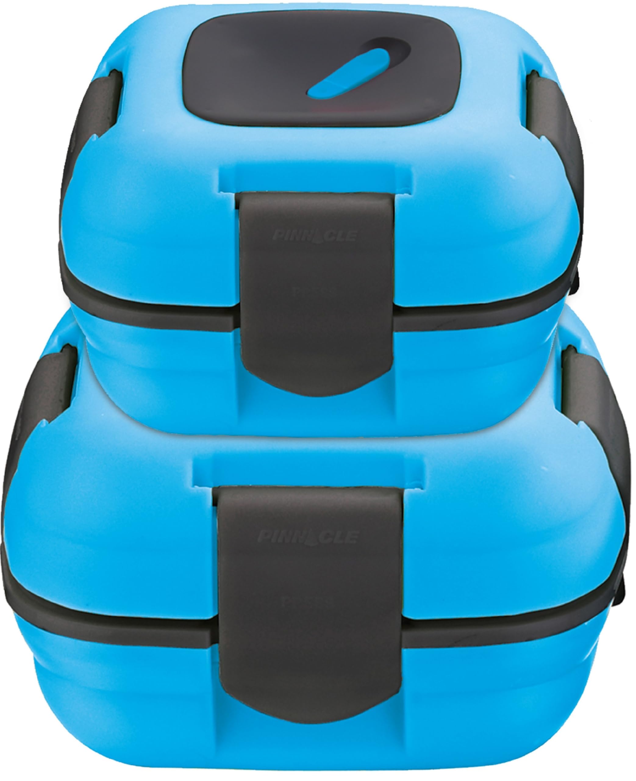 Pinnacle Lunch Box Insulated Leak Proof Lunch Box for Adults and Kids - Thermal Lunch Container With Heat Release Valve ~Set of 2/2 Sizes~ Blue