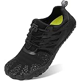 L-RUN Barefoot Water Shoes Women Mens Aqua Sock Athletic Hiking Water Sports Shoes for Swim Beach Pool Sand Diving Walking