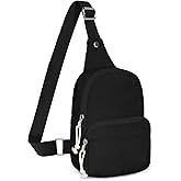 Neverwhy Small Crossbody Bag - Cute Sling Bag for Women - Small Chest Backpack Fanny Pack for Casual, Travel, Hiking