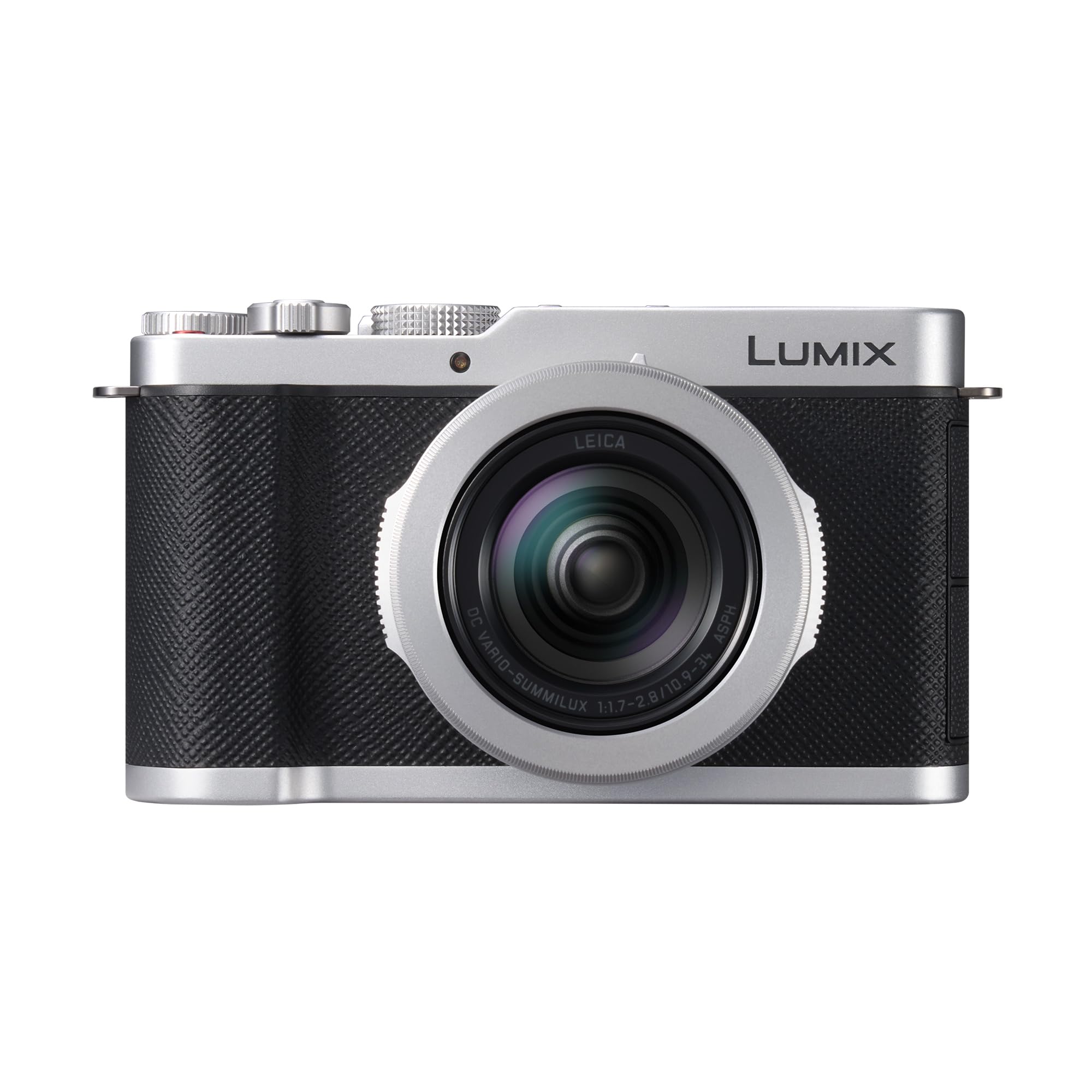 Panasonic LUMIX DC-L10E-S: Fotocamera Compatta Premium con Obiettivo LEICA 24-75mm F1.7-2.8, 20,4 MP, AF Ibrido a Fase, Video 4K, Scatto Verticale, Argento