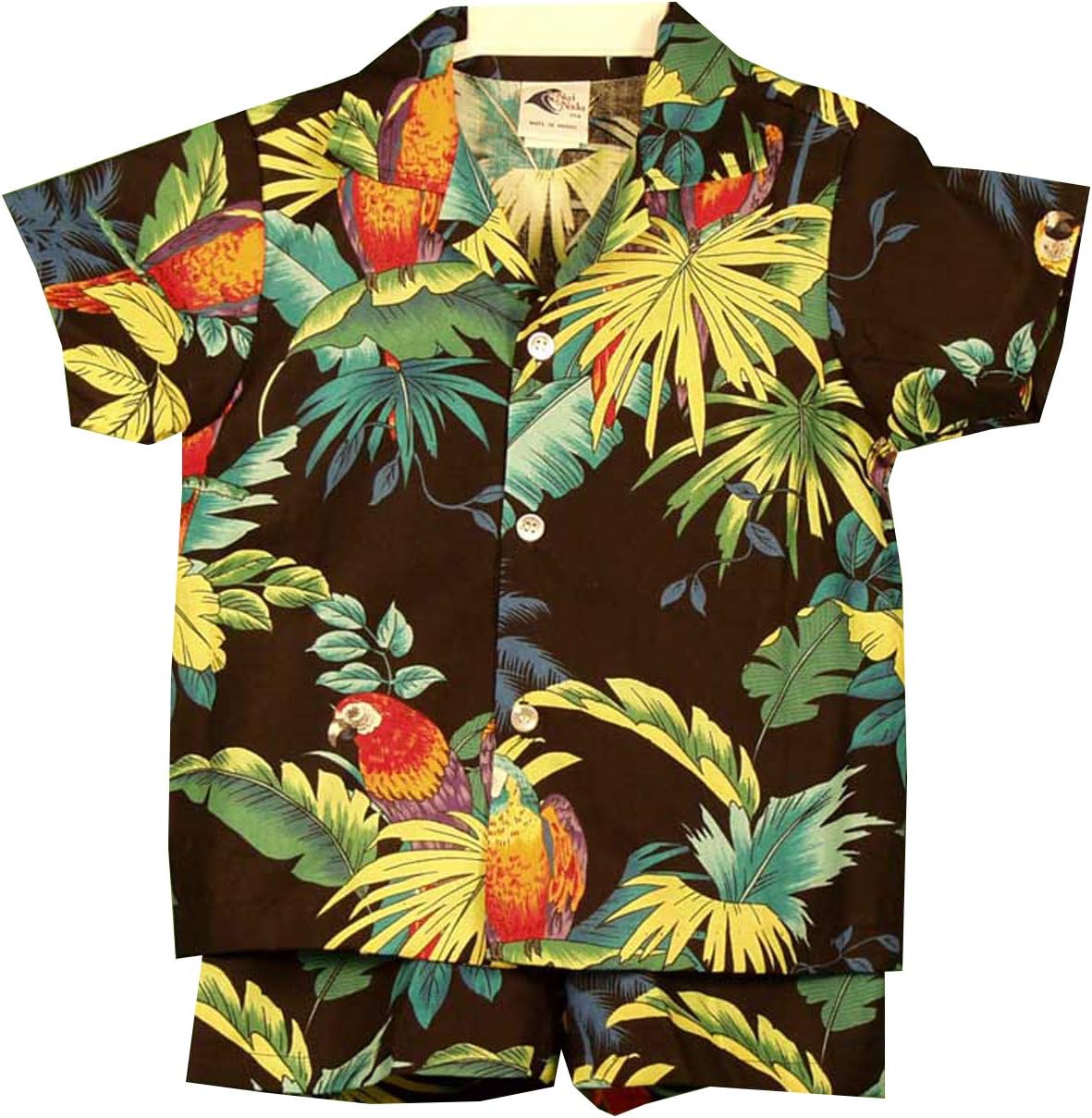 Boy's Jungle Parrot 2pc Set