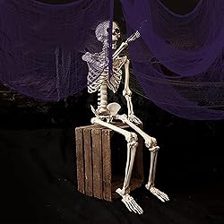 Qtisky Set of 5 Halloween Creepy Gauze Cloth