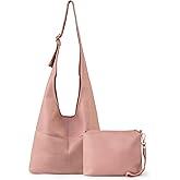 Montana West Hobo Bags Purse for Women Ultra Soft Foldable Shoulder Slouchy Handbags with Cosmetic bag | Purse, Ultra Soft, Foldable, with Cosmetic bag, Purse, Ultra Soft