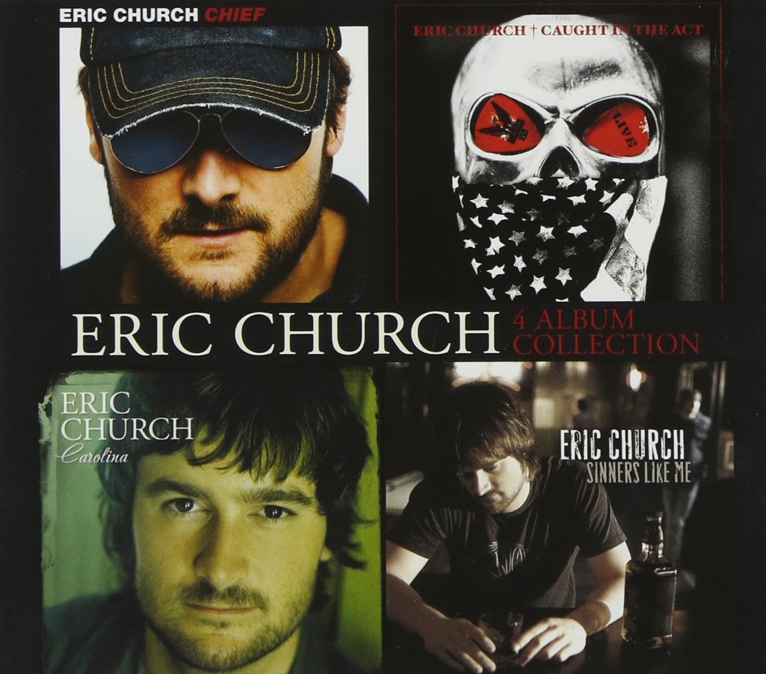 Eric Church 4 Album Set Chief / Caught in