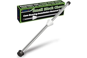 Cam Bearing Installation Removal Tool Compatible with Chevy Small Block V8’s or 90-Degree V6 Engine