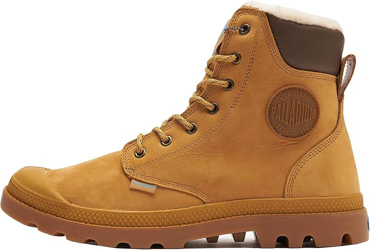 Amazon.com: Botas clásicas de Palladium para hombre, Jaune 846 Amber Gold  Mid Gum: Shoes