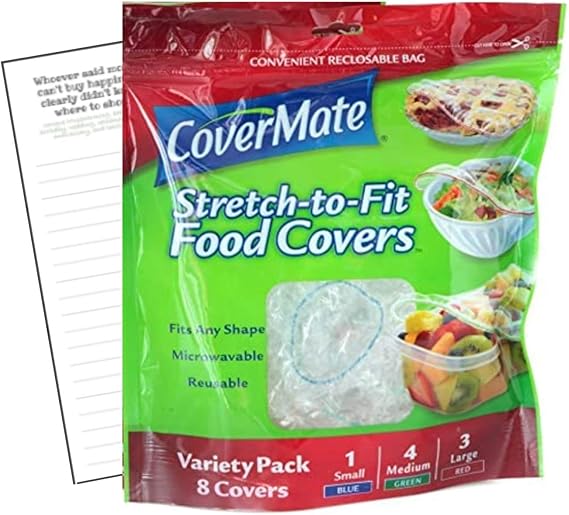 Covermate Stretchtofit Food Covers 1pk plus Convenient