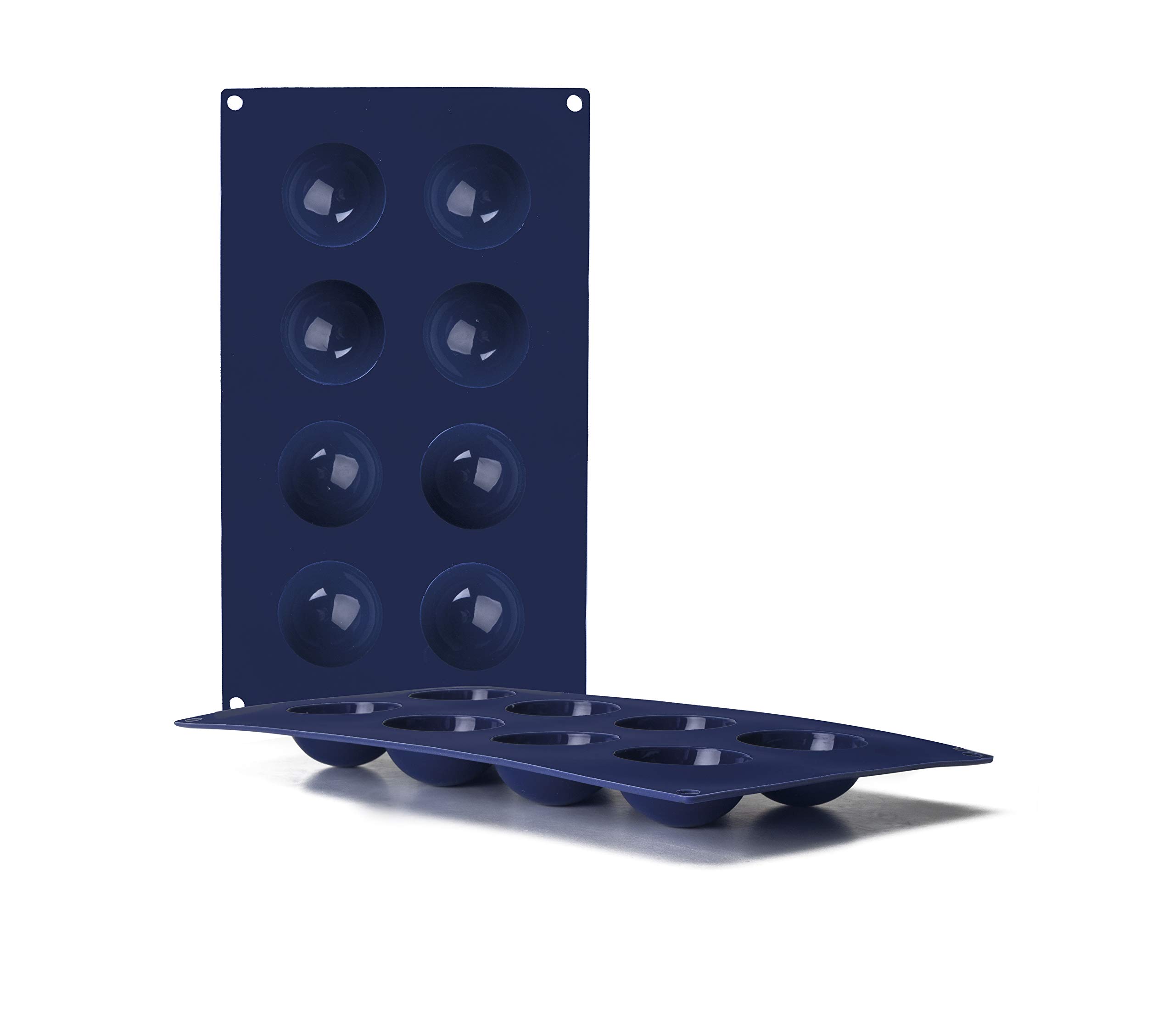 IBILI - MOLDE 8 CAV.SEMIESFERAS BLUEBERRY — image 1