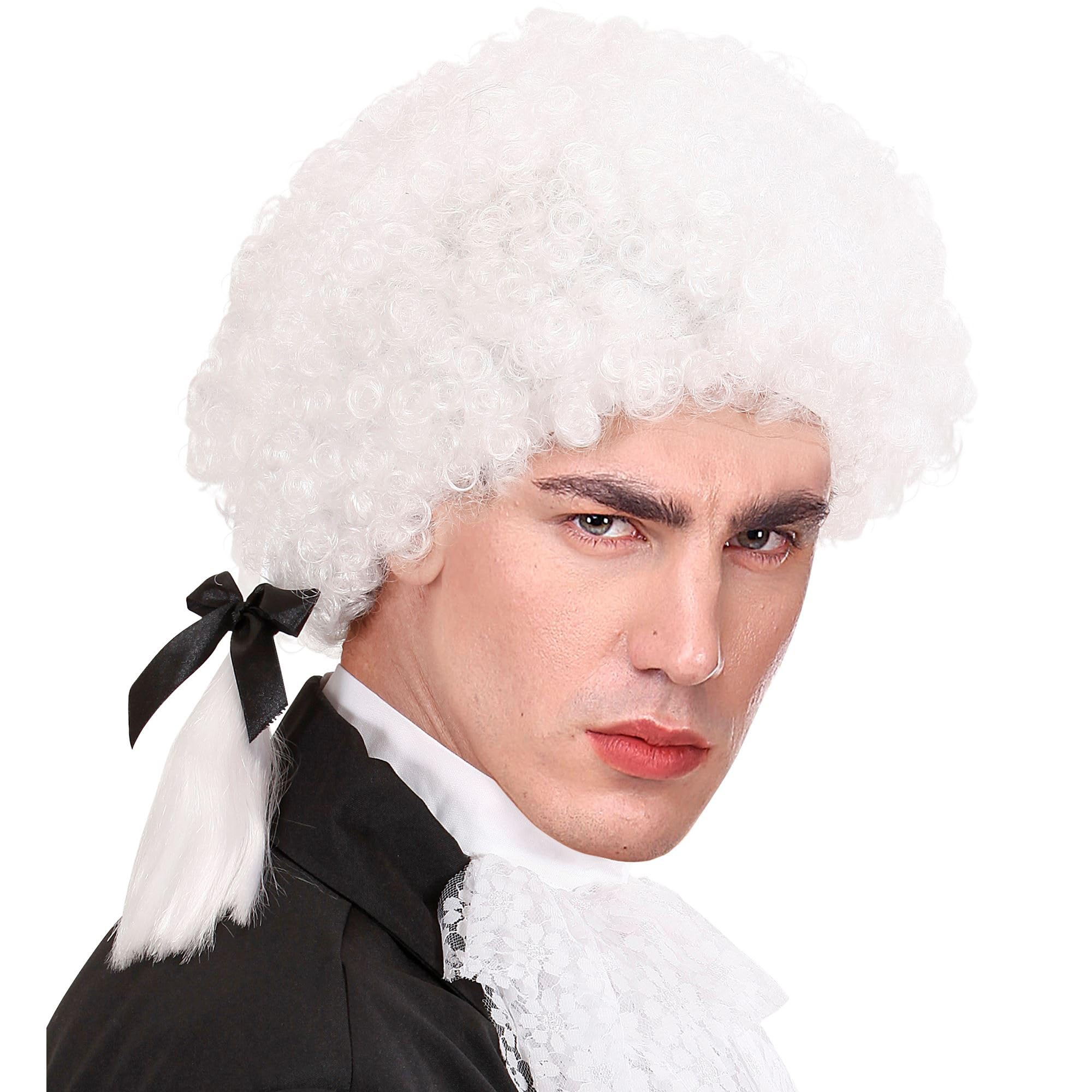 Mozart In Box Wig for Hair Accessory Fancy Dress
