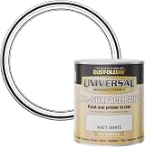 Rust-Oleum Universal Paint & Primer Matt White 750ml