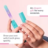 Bona Fide Beauty Czech Glass Nail File Crystal Green Violet Hardcase EU view 7