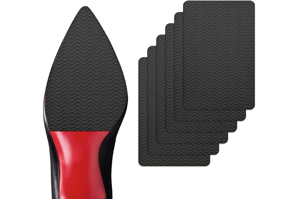 Anti Slip Shoe Grip for Shoes - Welnove 6 Pcs Shoe Grips on Bottom of Shoes Women High Heels - Anti Slip Shoe Pads, Self-Adhe