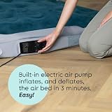 airzzZ Slumber Plus Air Bed Double High Raise Non Slip Inbuilt Pump view 3