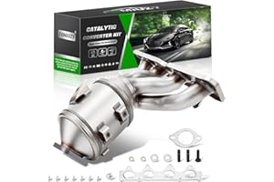 FOMIUZY Catalytic Converter Kit Fit Hyundai Accent Veloster Kia Soul Rio 2012 2013 2014 2015 2016 2017 2018 2019 1.6L