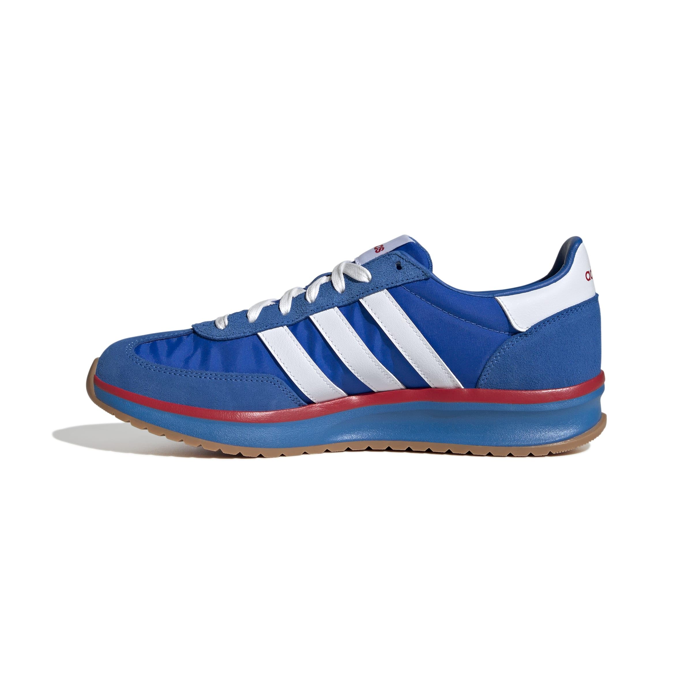 Adidas Men's Run 70s 2.0, Bright Royal/White/Better Scarlet, 10.5 Image