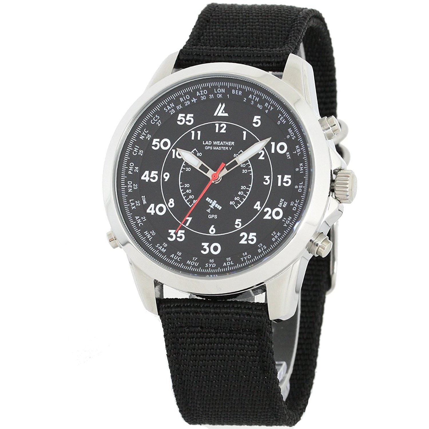 Buy [LAD WEATHER] GPS Flight Mode 30 Time zones Easy Setting Men’s