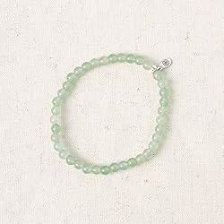 Tiny Rituals GREEN AVENTURINE ENERGY BRACELET