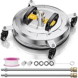 EVEAGE 15.5" Double Handle Pressure Surface Cleaner