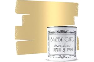 SHABBY CHIC CHALK BASED FURNITURE PAINT Shabby Chic Furniture Paint 125Ml Antique Gold