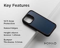 NOMAD Rugged Case for iPhone 15 Pro Case Compatible