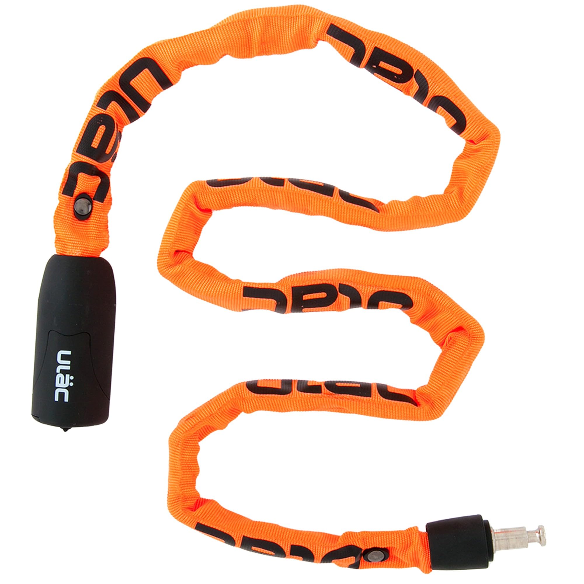 Ulac Y10C Euro Stile Bicycle Key, 0.2 inch (5 mm), Chain Lock, Orange