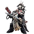 JOYTOY 1/18 Warhammer 40,000 Action Figure Black Templars Marshal Baldeckrath Collection Model Birthday Gift