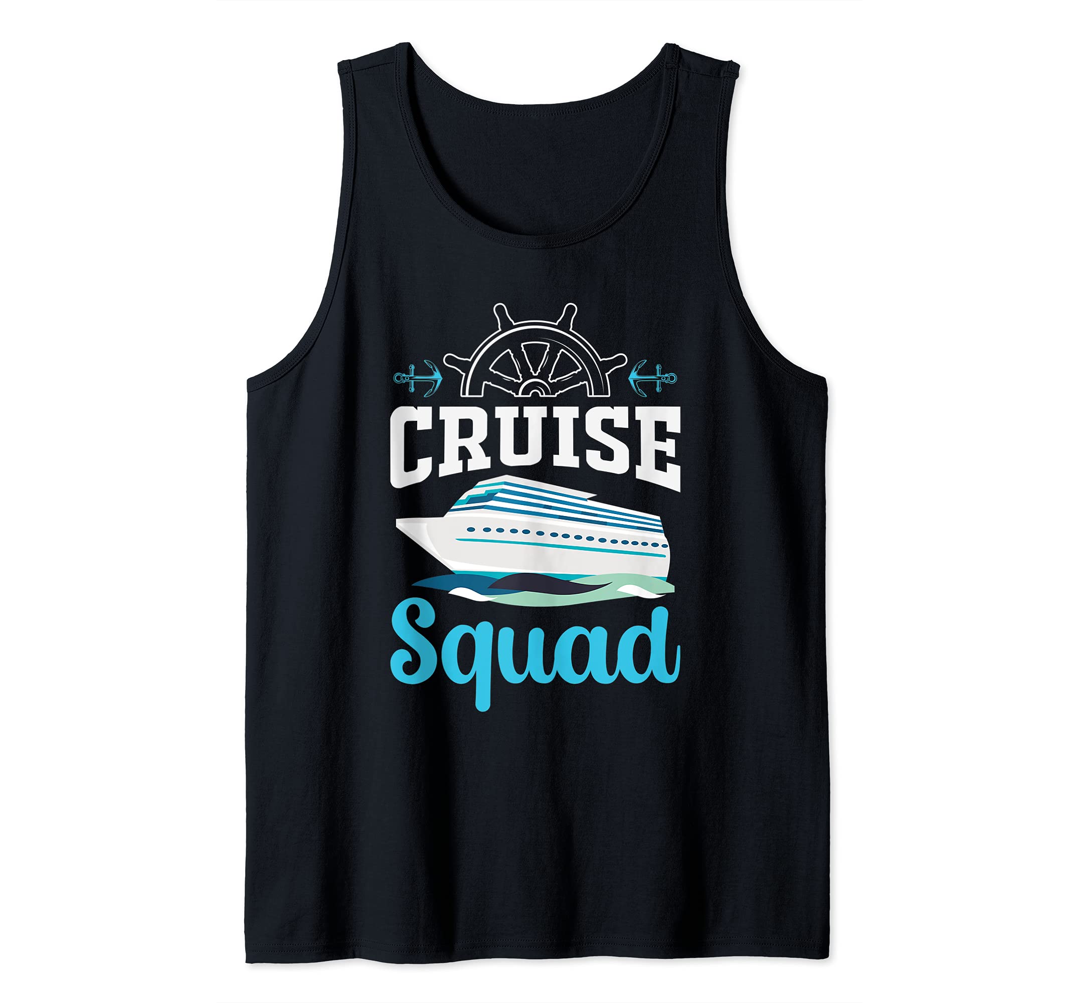 Cruise Squad Funny Group Cruising Tank Top