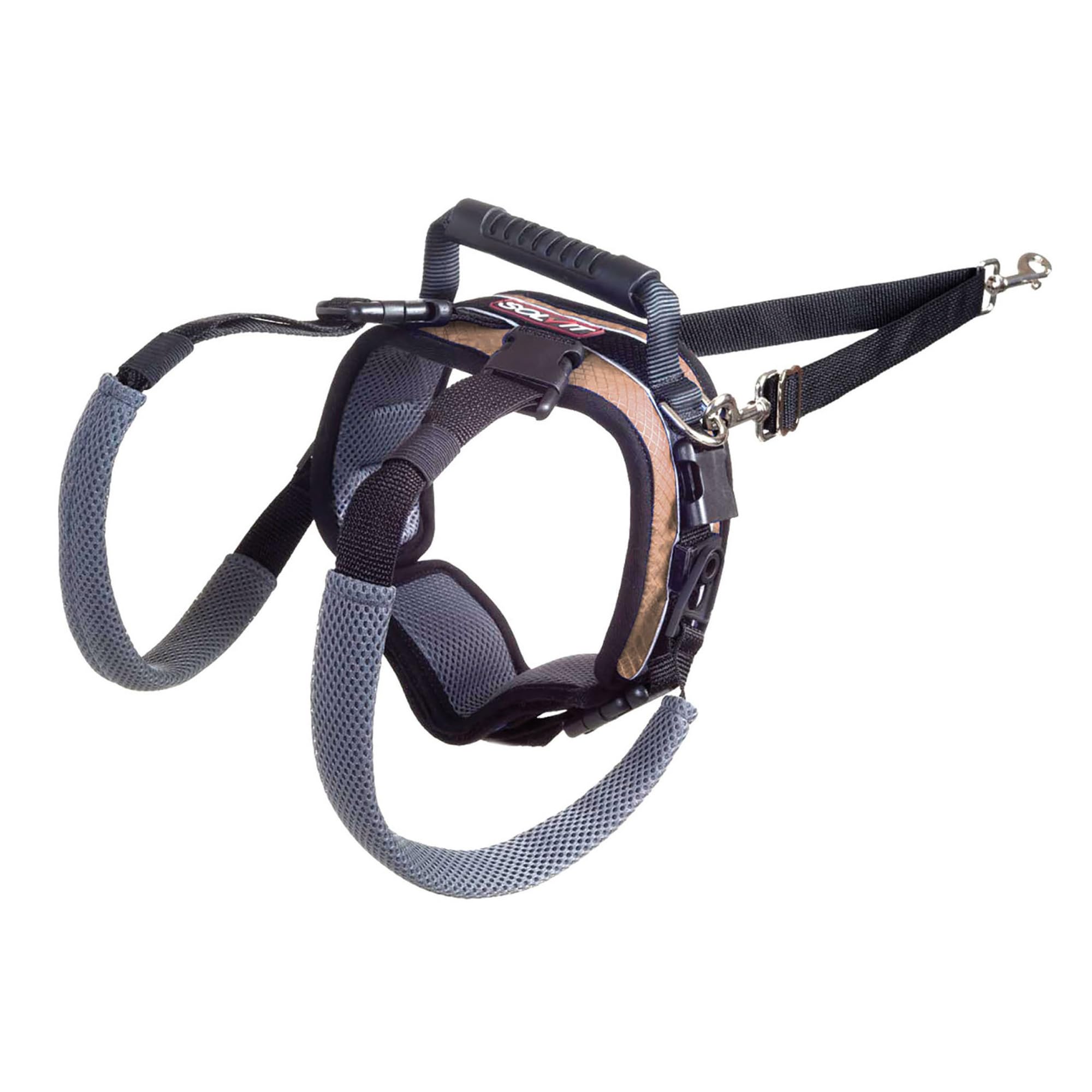 PetSafe Solvit CareLift Rear-only Dog Lifting Harness, Black