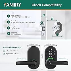 Smart Door Handle Lock with Keypad: Yamiry