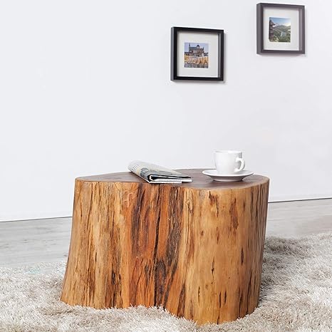 Cagu Design Unikat Couchtisch Pune Akazie Baumstamm 50cm X 45cm Amazon De Kuche Haushalt