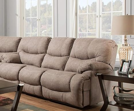 Amazon.com: Simmons Upholstery 50455BR-07 Palermo - Cuña ...