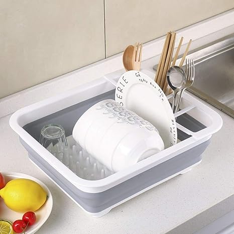 Amazon 水切りかご 折りたたみ 水切りラック 食器ラック バスケット ディッシュラック 自動排水 洗い桶 キッチン収納 お掃除用 家庭 業務用 水切りラック オンライン通販