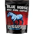 Farm-fresh: 100% Kona Coffee | Medium Roast | Whole Beans | 1 Lb or 16 oz Bag | Blue Horse 100% Kona Coffee in Hawaii