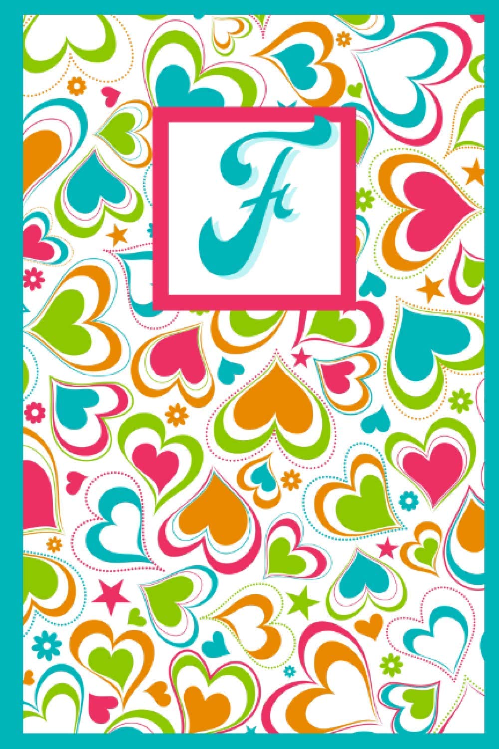 Monogram Notebook Journal - Letter F (Monogrammed Notebook Journals)