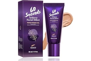 60 Second Tinted Firming Gel - Face & Body Coverage Perfector, Tattoo Cover Up Makeup, Leg Makeup Waterproof No Transfer, All