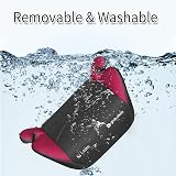 globalkids I-Size Booster Car Seat Red Black 125-150cm 6-12 yrs view 5