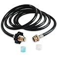 F273704 10FT Propane Adapter Hose for Mr Heater Buddy Series,for Big Buddy/Little Buddy/Portable Buddy Accessories to Propane