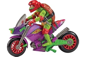 Tales of Teenage Mutant Ninja Turtles: Purple Dragon Battle Cycle with Exclusive Raphael Figure by Playmates Toys