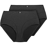 Exquisite Form 2-Pack Control Top Basic Slimming Body Shaper Panties, Medium Control #51070402A