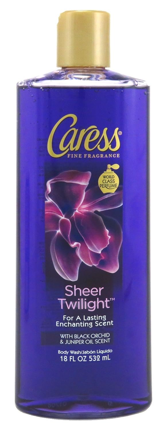 Caress Body Wash 18 Ounce Sheer Twilight (Fragrance Elixirs) (532ml)