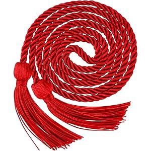 67" Graduation Cords for Class of - Honor Cord Tassel Rope, Academic Cap and Gown Accessories for College Students, Master Do